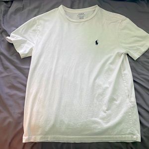 Plain White Polo Ralph Lauren Men’s T Shirt Size Small